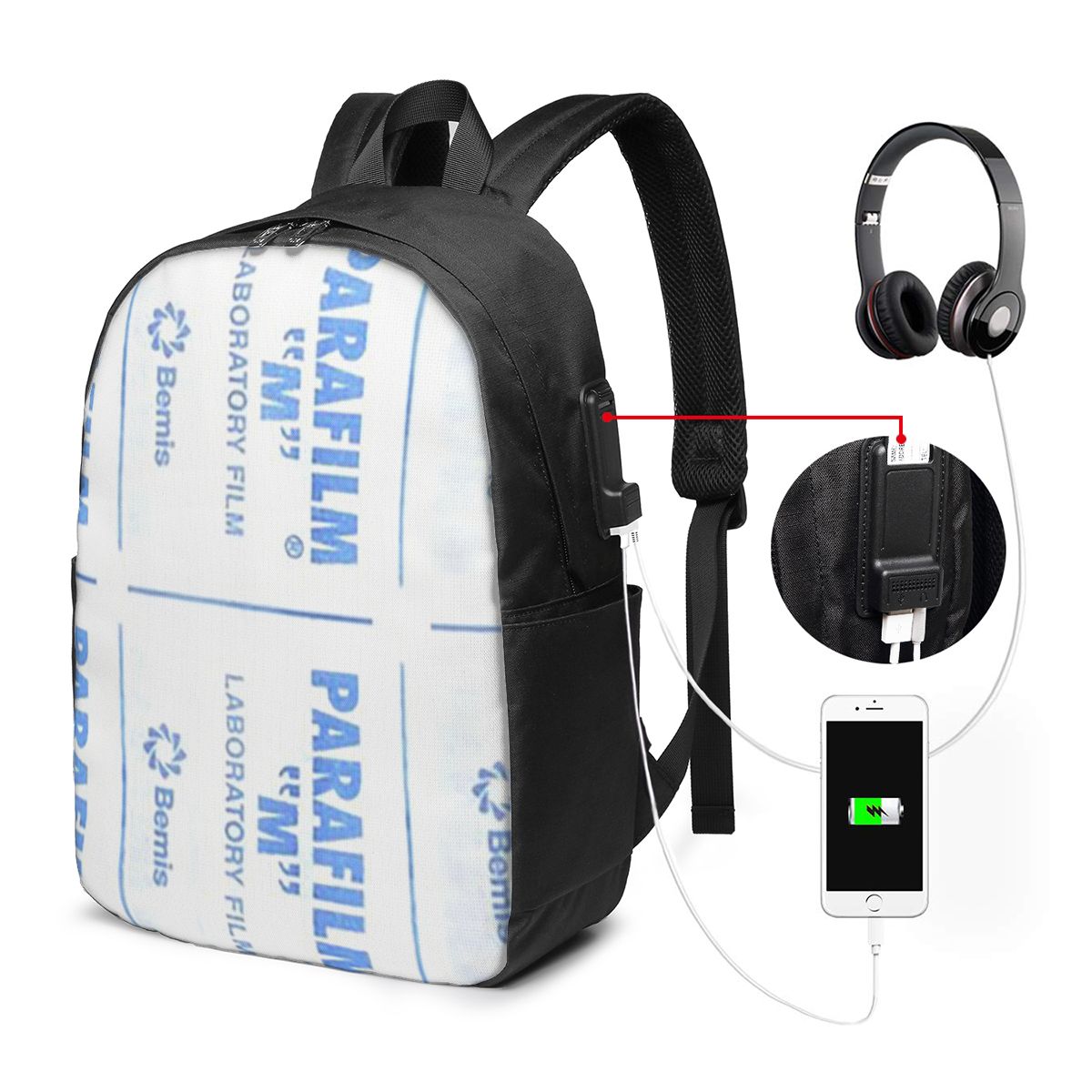 Woman In Bag - Parafilm Adalah Tas Ransel Penyelamat, Tas
