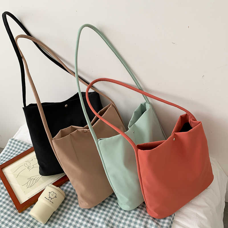 Women Handheld Bags - Tas Tote Wanita Kasual Sederhana Tas
