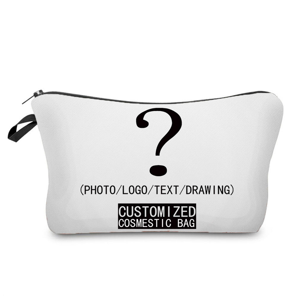 Women Bags Logo - Tas Makeup Logo DIY Kustom Pribadi