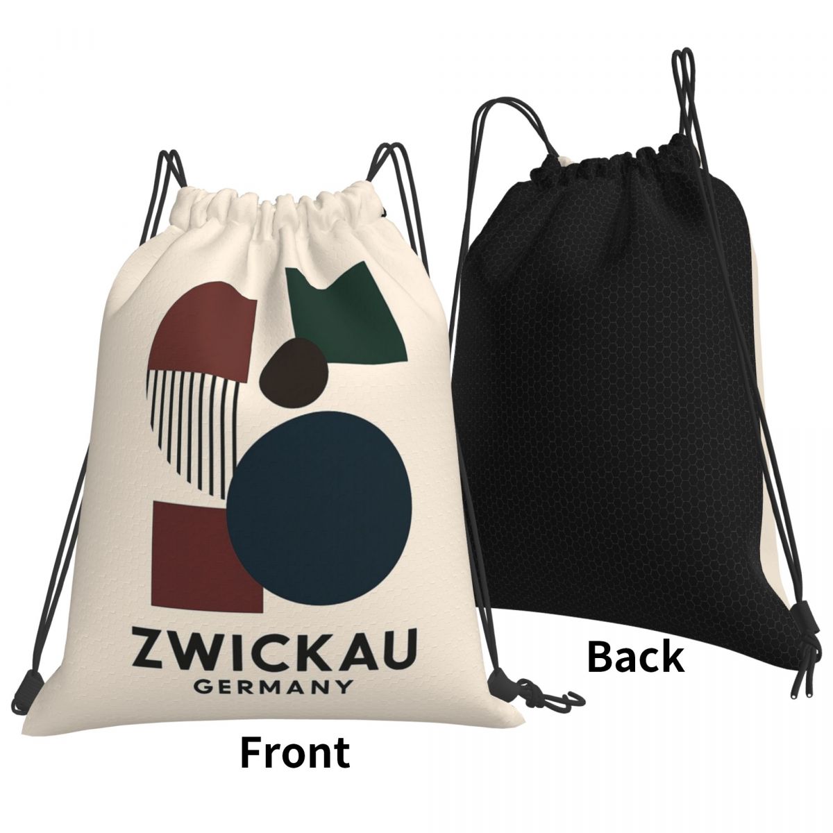 Women Bags Germany - Zwickau Jerman Bauhaus Tas Ransel Geometris