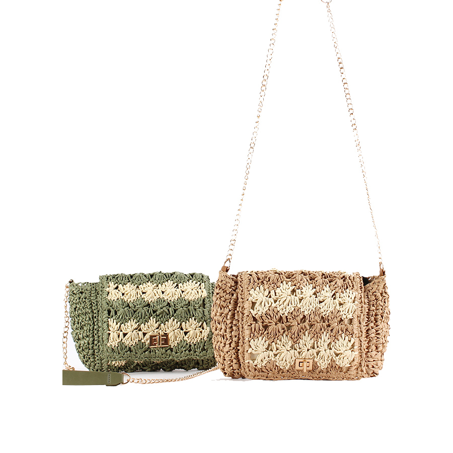 Women'S Raffia Bags - Tas Selempang Jerami untuk Wanita, Tas