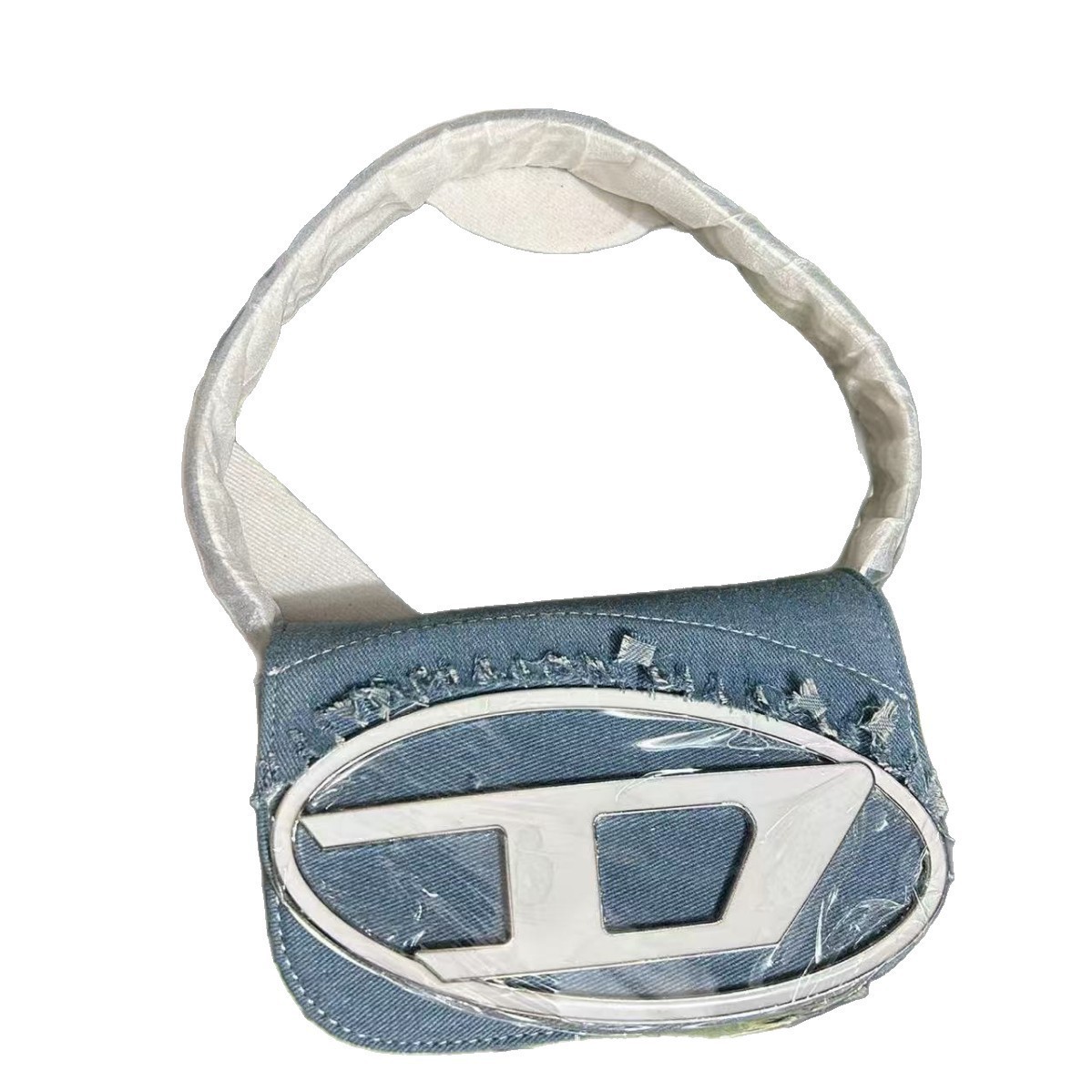Tas Selempang Mini Kulit Putih - Women Bags Logo ulasan dan harga