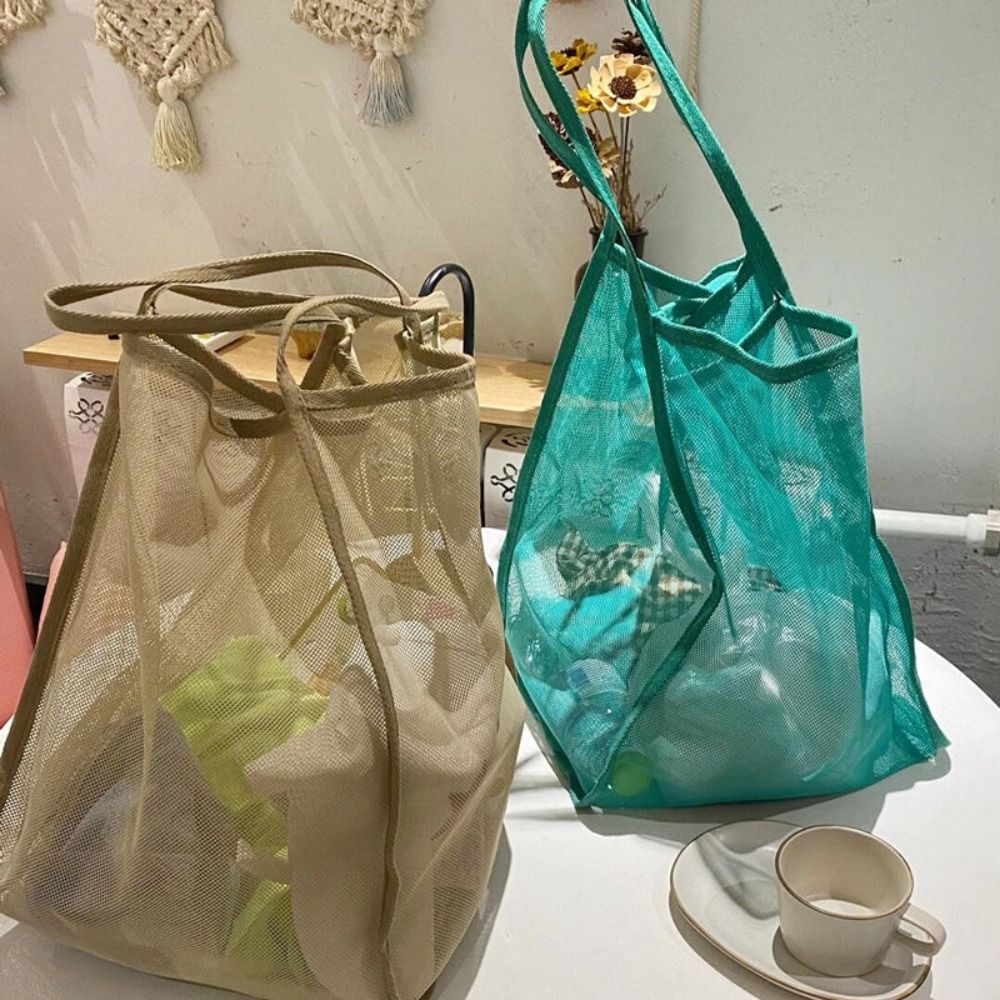 Tas Bahu Jaring Transparan Rin - Women'S Bags Everyday ulasan dan harga