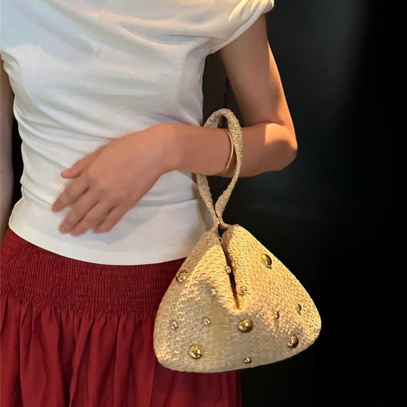 Tas Selempang Anyaman Jerami S - Women'S Raffia Bags ulasan dan harga