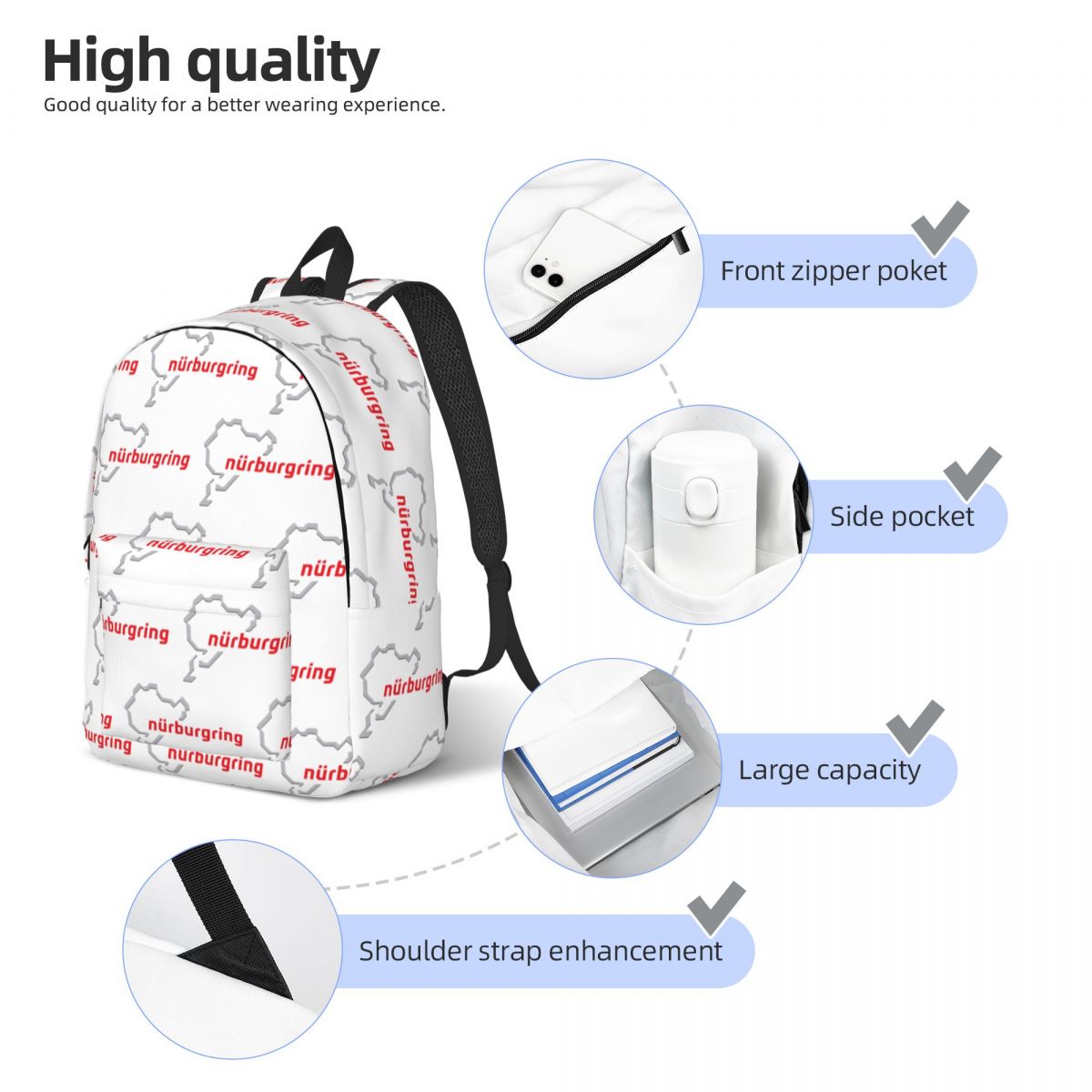 Race Track Germany Nurburgring - Women Bags Germany ulasan dan harga
