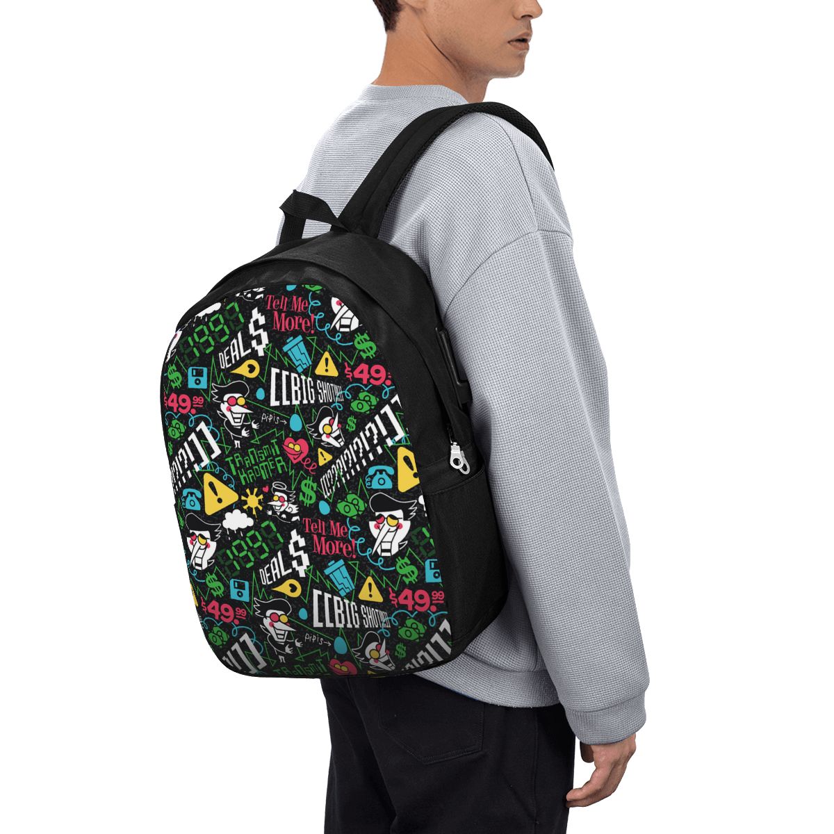 Deltarune SPAMTON G Ransel Tas - Woman In Bag ulasan dan harga