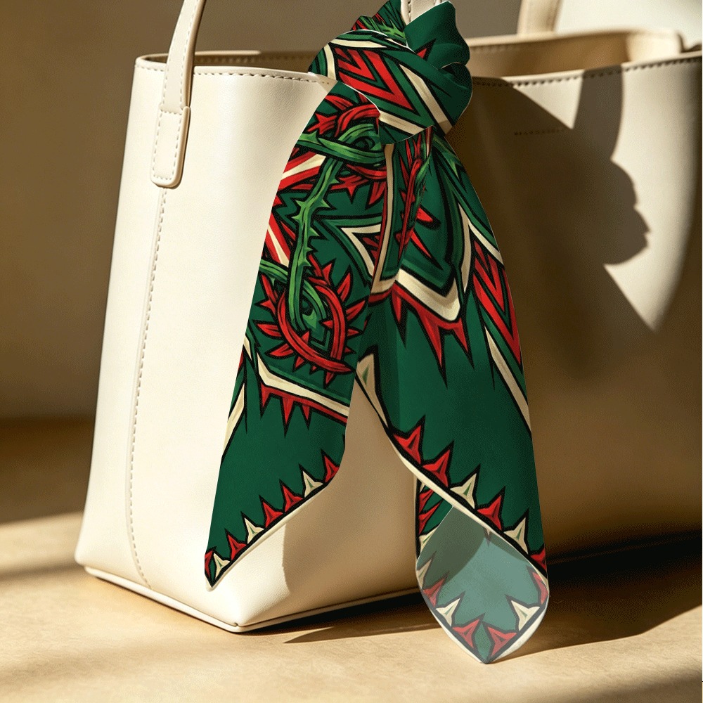 Motif sulur berduri merah dan  - Women Bags Green ulasan dan harga