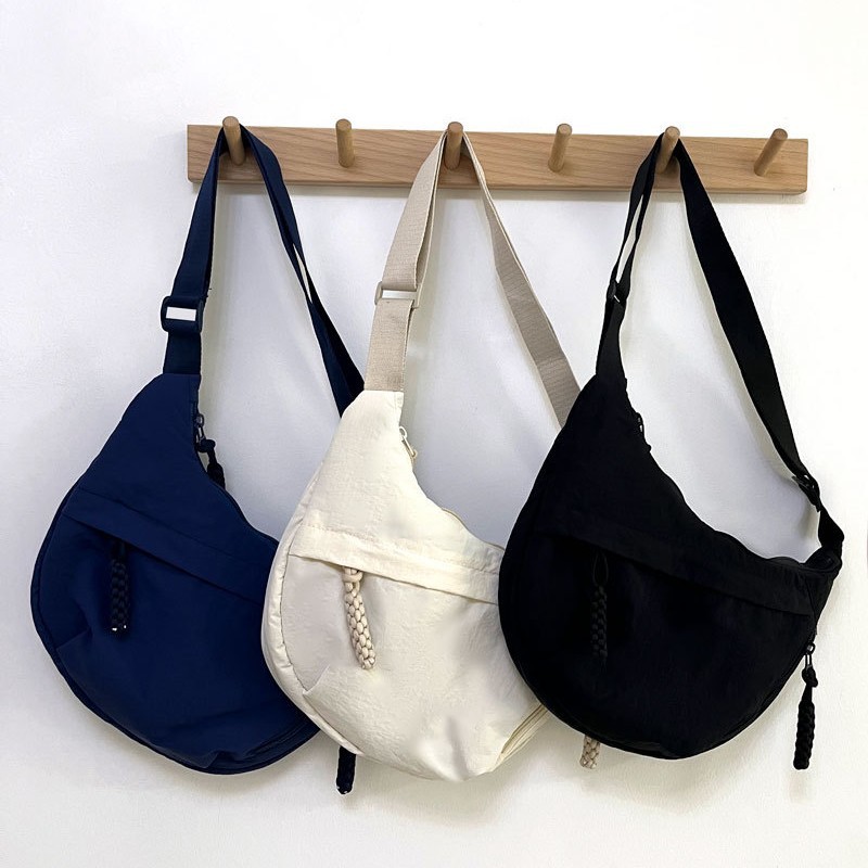 Tas Selempang Bulan Sabit Nylo - Women Bags Logo ulasan dan harga