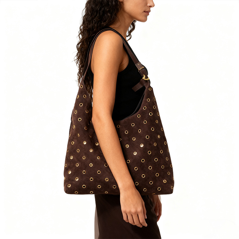 Tas Tote Berbahan Suede dengan - Women Bags With Wallet ulasan dan harga