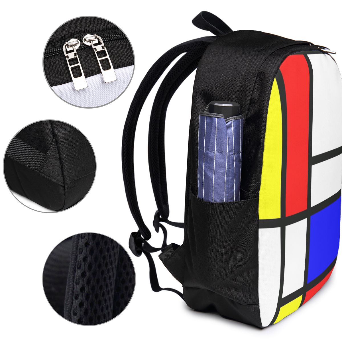 Piet Mondrian Composition Back - Woman In Bag ulasan dan harga