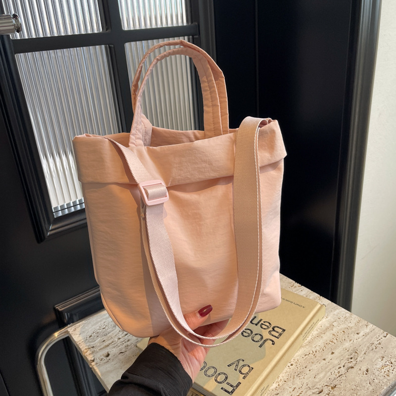 Tas Tote Nylon Cetak Logo Kust - Women Bags Logo ulasan dan harga