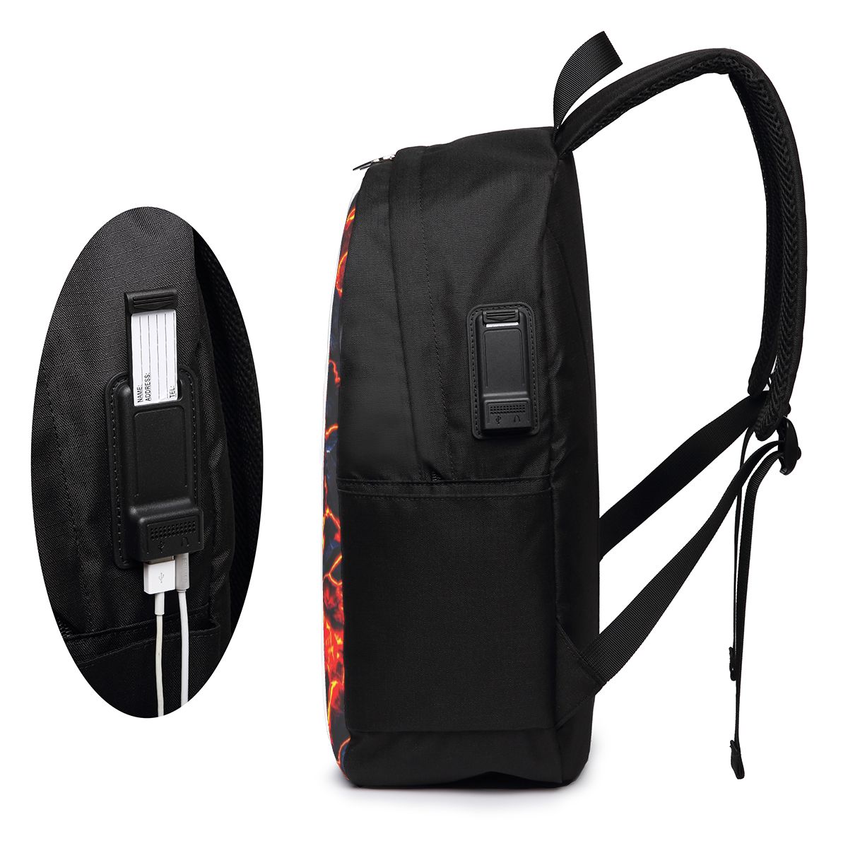 Tas Ransel Magma Volcano Lava  - Woman In Bag ulasan dan harga