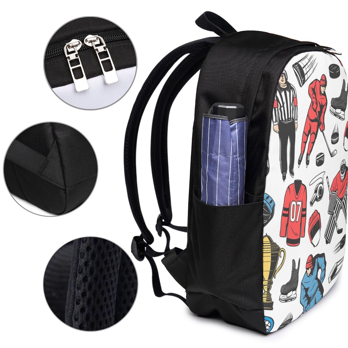 Tas Ransel Pemain Hoki Es di L - Woman In Bag ulasan dan harga