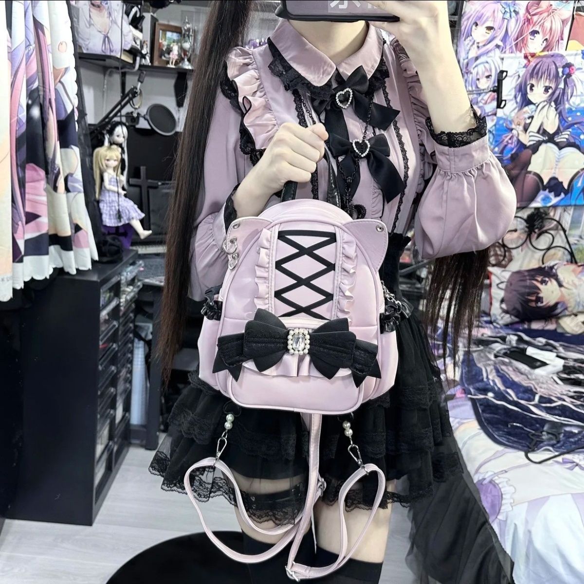 Tas Ransel Jirai Kei Lolita Je - Women'S Japanese Bags ulasan dan harga