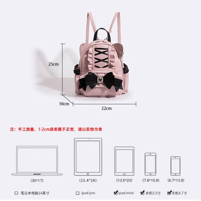 Tas Ransel Jirai Kei Lolita Je - Women'S Japanese Bags ulasan dan harga