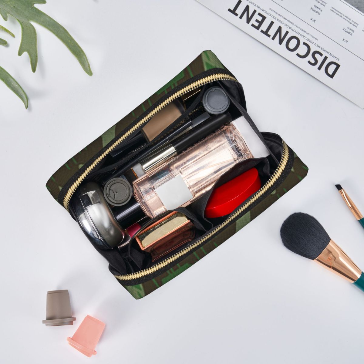 Tas Kosmetik Wanita Motif Kamu - Women Bags Germany ulasan dan harga