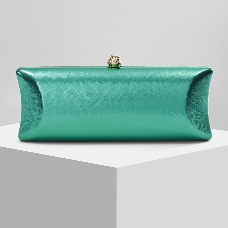 Tas Malam Kotak Panjang Klasik - Women Bags Green ulasan dan harga