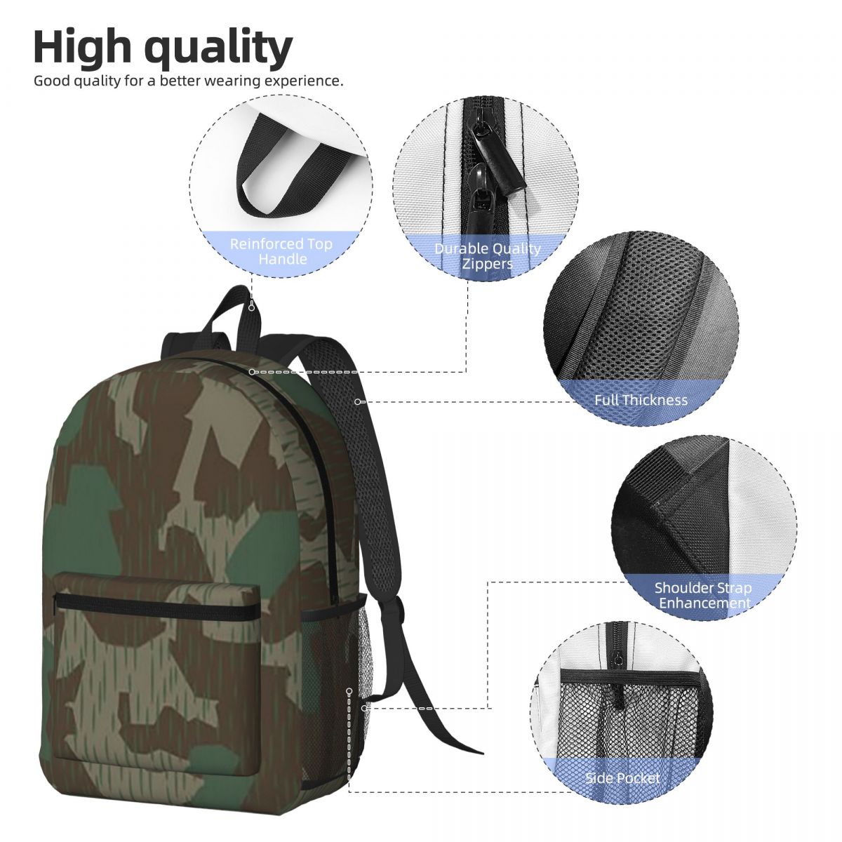 WW2 Jerman Militer Splinter Ca - Women Bags Germany ulasan dan harga