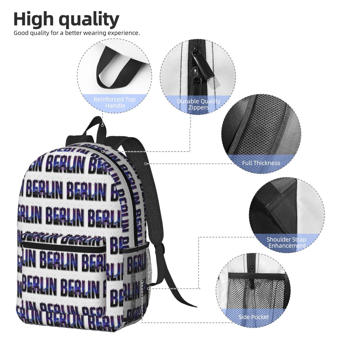 Berlin Jerman Ransel Daypack T - Women Bags Germany ulasan dan harga