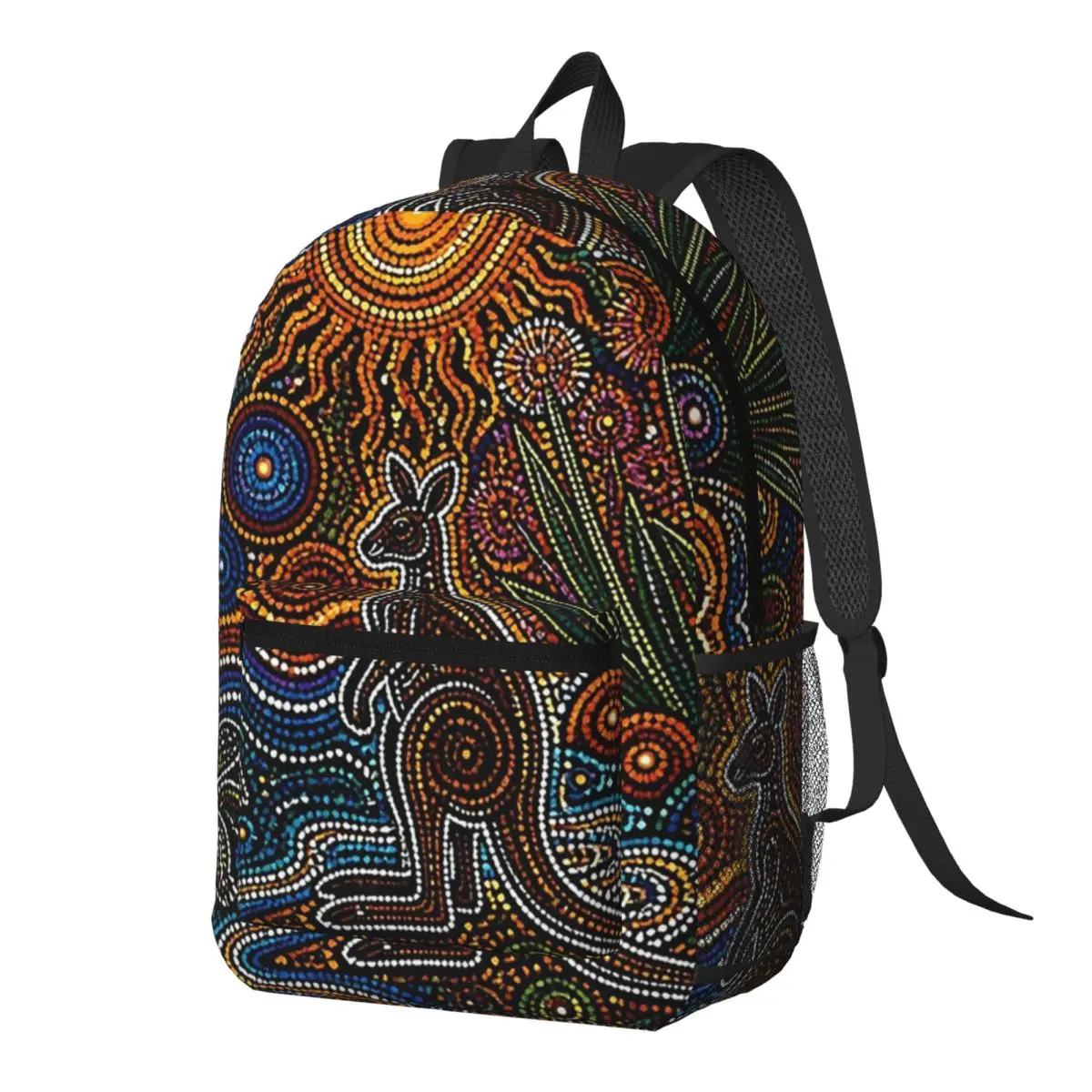 Aboriginal Kangaroo Abstract A - Women'S Kangaroo Bags ulasan dan harga
