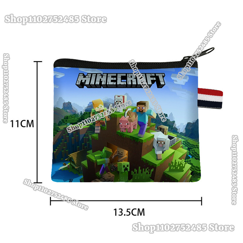 Pixels Block Coin Purse Miner  - Women Bags With Wallet ulasan dan harga