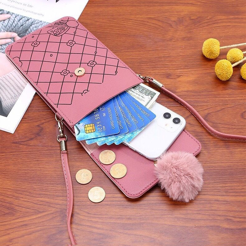 Tas Ponsel Layar Sentuh Pola K - Women Bags With Wallet ulasan dan harga