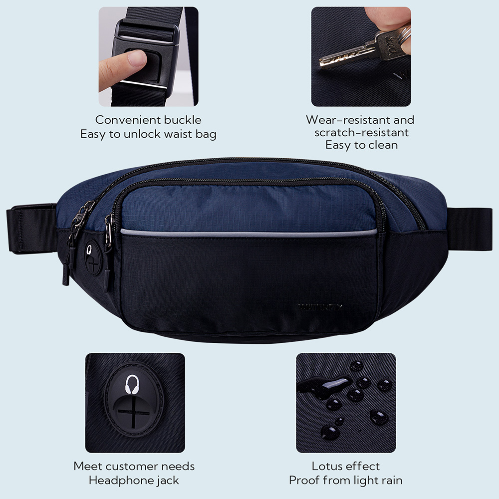 WATERFLY tas pinggang pria dan - Women'S Bags Everyday ulasan dan harga