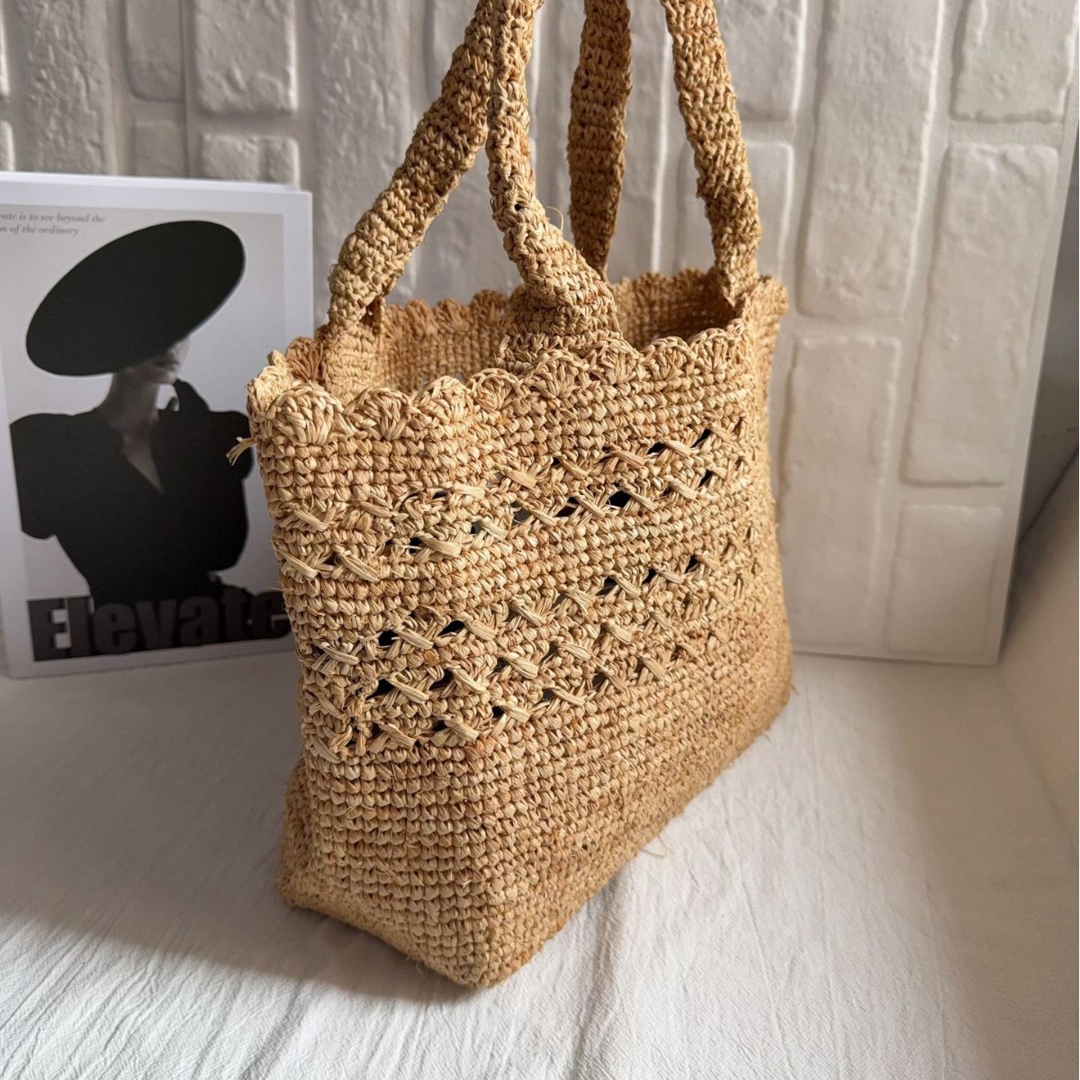 Tas Jerami Rafia Musim Panas T - Women'S Raffia Bags ulasan dan harga