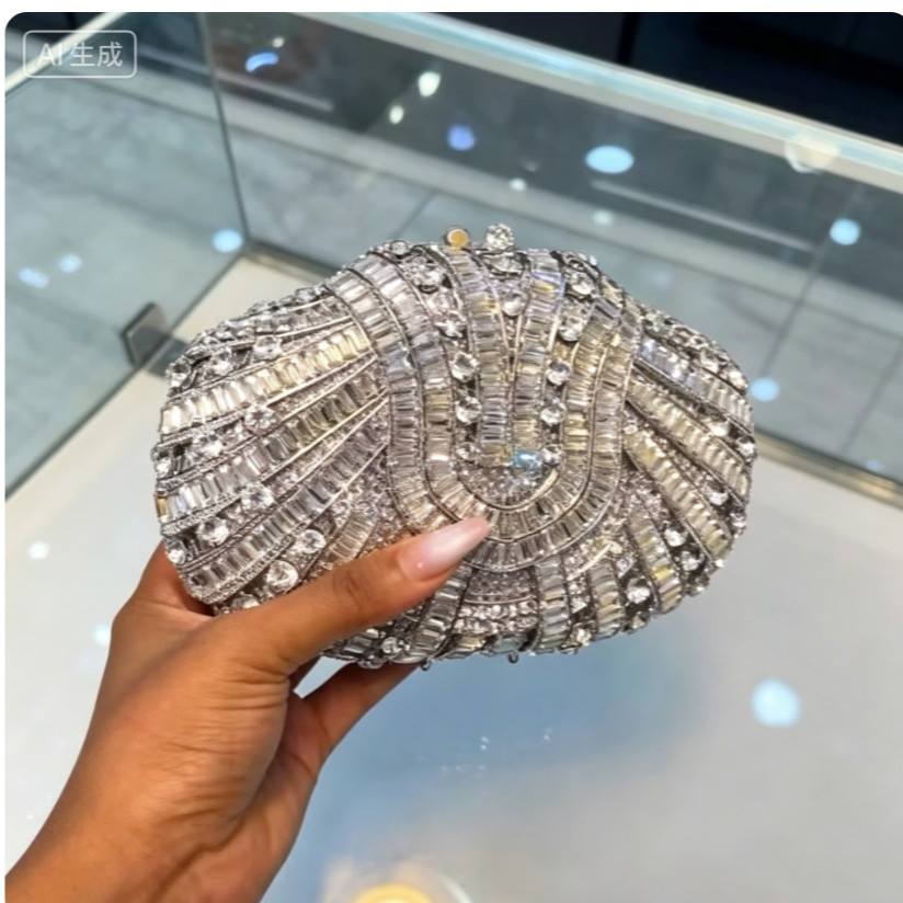 Tas pesta kristal berlian, tas - Women Handheld Bags ulasan dan harga