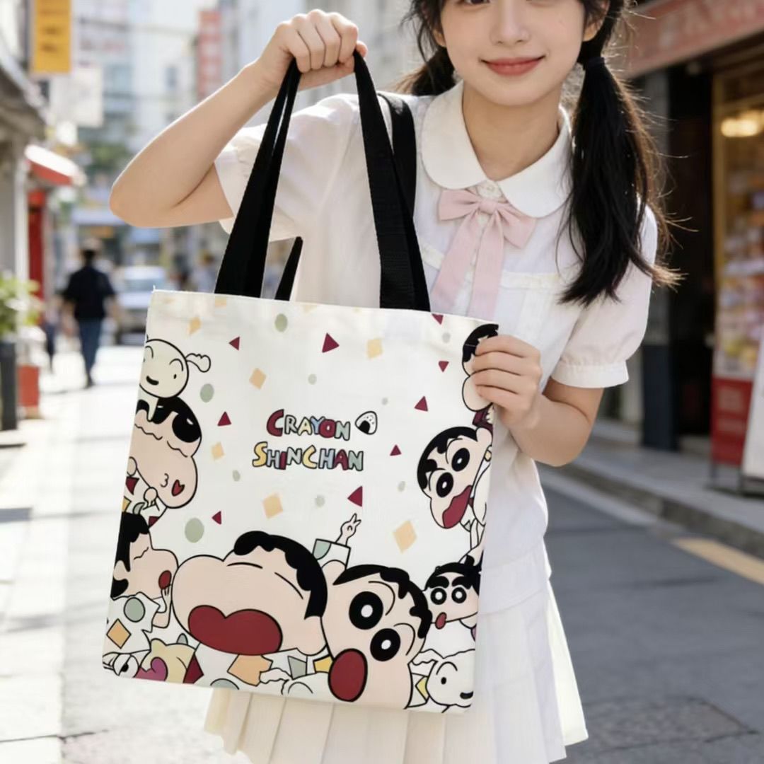 Tas Kanvas Crayon Shin-chan 20 - Women'S Xl Bags ulasan dan harga