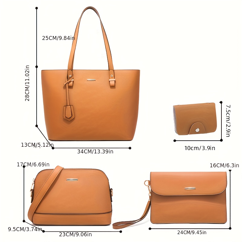4pcs Set Tas Wanita Fashion Wa - Women'S Bags Everyday ulasan dan harga
