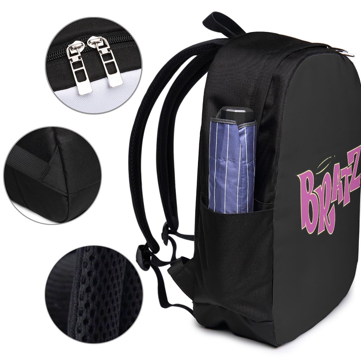 Bratz Logo Backpack Travel Not - Women Bags Logo ulasan dan harga
