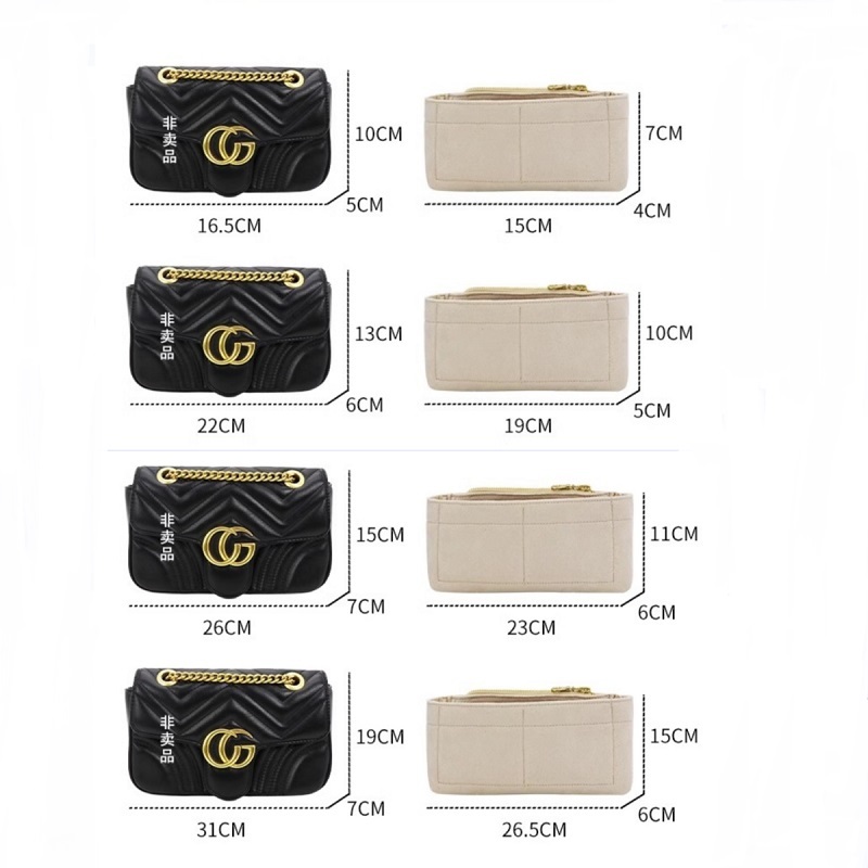 Organizer Tas Untuk Gucci Marm - Woman In Bag ulasan dan harga